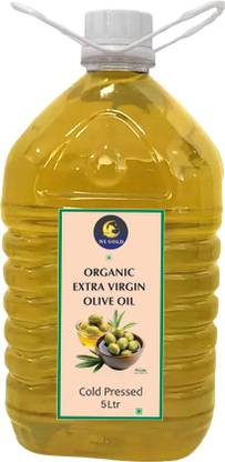 NS Gold 100% Pure Extra Virgin Tasting Olive Oil | Natural & Cold Pressed Olive Oil Plastic Bottle