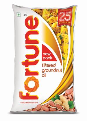 FORTUNE Filtered Groundnut Oil Pouch