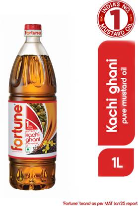 FORTUNE Premium kachi ghani pure Mustard Oil PET Bottle