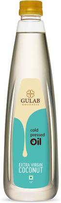 gulab oils Cold Prsd Ex Vrgn Cocnt Oil Coconut Oil Plastic Bottle