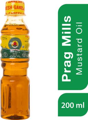 Ganesh 200ML Mustard Oil Plastic Bottle