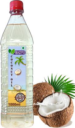 BIGYO Coconut oil 1L Coconut Oil PET Bottle