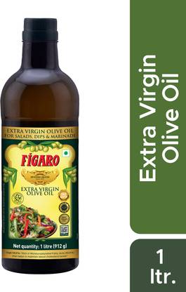 FIGARO Extra Virgin Olive Oil Bottle Pack of 1 LTR -