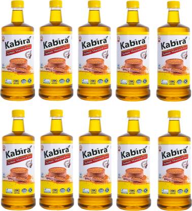 Kabira Cold Pressed Pure Yellow Mustard oil | Sarso ka tel | Cooking oil | Mustard Oil Plastic Bottle