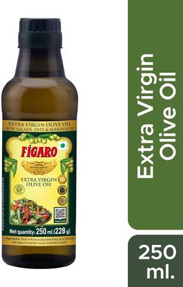 FIGARO Extra Virgin Olive Oil PET Bottle (250ml) PACK OF 1 Olive Oil PET Bottle