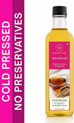 Earthen Story Cold Pressed Sesame Oil Plastic Bottle