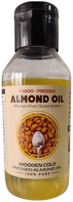Sarv Matrikaa Pure wood Pressed Almond Oil | 100% Natural Almond Oil Plastic Bottle