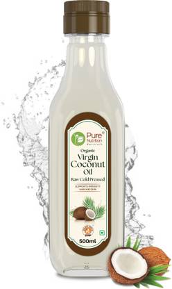 Pure Nutrition Cold Pressed Virgin Coconut Oil | Multipurpose Edible Oil Coconut Oil PET Bottle