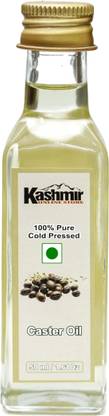 kashmir online store Cold Pressed Edible Caster Oil For Cooking,Good For Skin,Face And Hair Growth Canola Oil Glass Bottle
