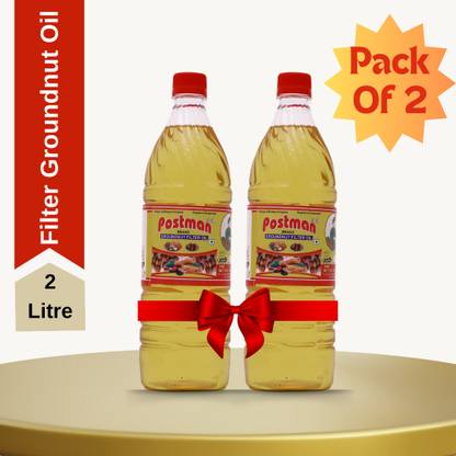 Postman Filtered Groundnut Oil Groundnut Oil Plastic Bottle