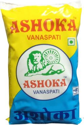 ASHOKA Vanaspati Ghee -1 ltr Pouch Fresh & Specially For Cooking/Frying/Baking Purpose, Vanaspati Pouch