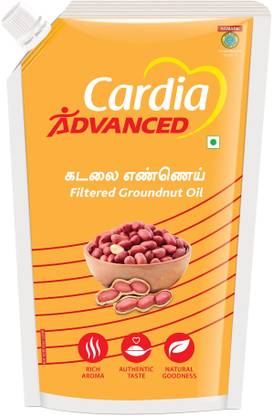 Cardia Advanced Filtered StandUp Pouch Groundnut Oil Pouch