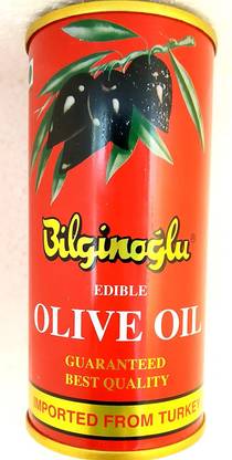 bilginoglu Pure Edible Olive Oil 100ml x 2 Pcs Olive Oil Tin