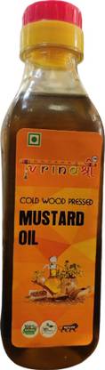 Vrindshree Cold Wood Pressed Mustard Oil Plastic Bottle