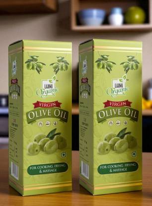 LAXMI ORGANIC olive oil cooking oil extra virgin for cooking edible 1l Olive Oil PET Bottle