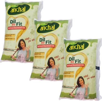Anchal Zero Cholestrol Soyabean Oil Pouch