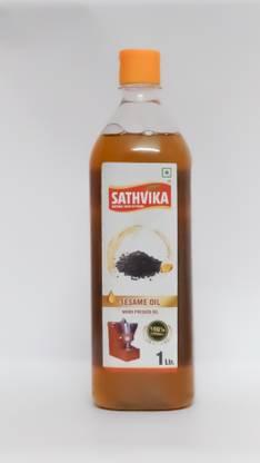 Sathvika Natural Foods Sathvika Woodpressed Sesame Oil PET Bottle