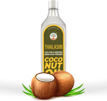 Thailasiri Natural's Thailasiri Virgin Coconut Oil Wood Cold Pressed 500 ml Coconut Oil PET Bottle