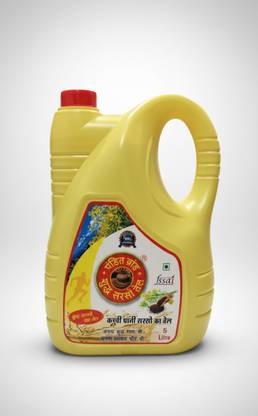 Pandit Brand KACCHI GHANI MUSTARD OIL JAR (2.L) Mustard Oil Jar