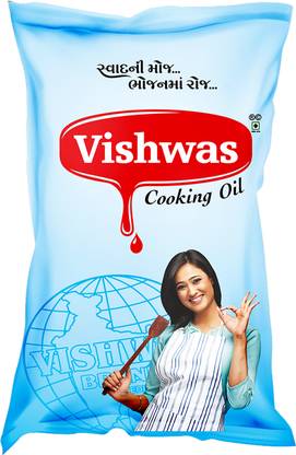 Vishwas Refind Cooking Palm Oil Bulk Pack