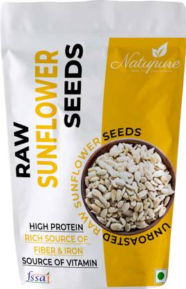 Natupure Raw Sunflower Seeds High Protein & Fiber Sunflower Seeds