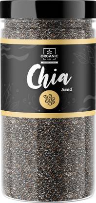 Organic Box Raw Chia Seeds For Eating Unroasted chia Seeds Immunity Booster, Weight loss Chia Seeds