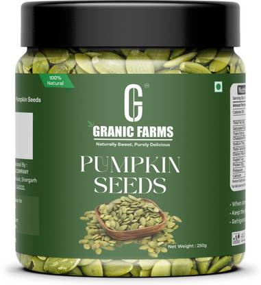 Granic Farms Premium Raw Pumpkin Seeds, AAA Grade Jumbo High in Protein, Healthy Pumpkin Seeds