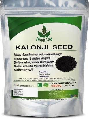 Havintha Kalonji Seeds Help for Lower Cholesterol Black Cumin Seeds