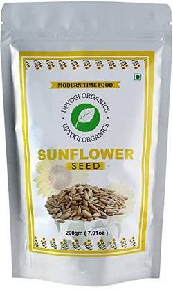 Upyogi Organics High in Protein and Fibre & Gluten free| 100% Organic, Natural Sunflower Seeds