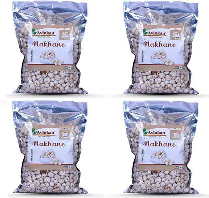 Avlokan Fox Nuts (Phool Makhana) | Hygienically Packed | Detoxifying Agent Phool Makhana