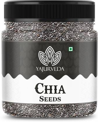 Yajurveda Natural Raw Chia Seeds 250gm-Nutritious , Rich in Calcium,| Weight loss product| Chia Seeds