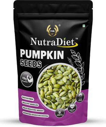 VGBNP Natural & Original Green Pumpkin Seeds ( Pepo seeds) Pure Kaddu ke beej- 500g Pumpkin Seeds
