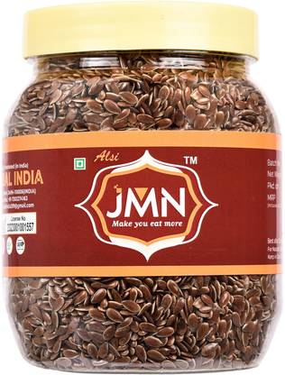 JMN Raw Unroasted Alsi Seeds for Eating Weight Loss Hair Growth Brown Flax Seeds