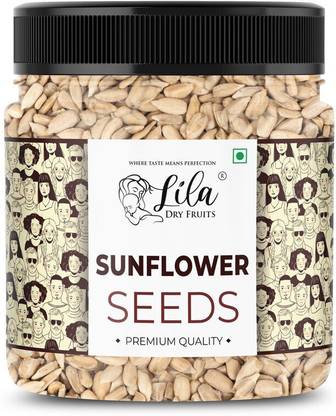 lila dry fruits Premium Raw Sunflower Seeds 250gms Jar Pack | Surajmukhi Beej Sunflower Seeds