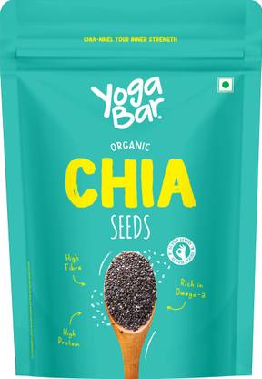 Yogabar Raw Chia Seeds Pouch for Weight loss Management Chia Seeds