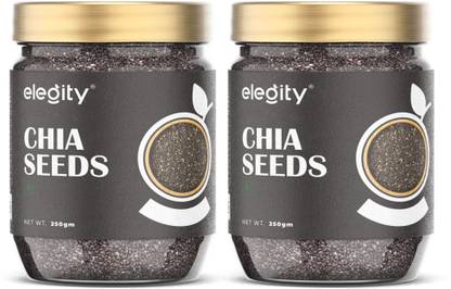 Elegity Nutrient-Rich Snack for Weight Loss & Immunity Boost |100% Organic|Keto Friendly Chia Seeds