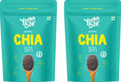 Yogabar Raw Chia Seeds Pouch for Weight loss Management Chia Seeds