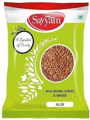 Sayyam Alsi Flax Seeds - Jawas | Agase Beeja | Avise Ginjalu | Ali Vidai | Tishi Brown Flax Seeds