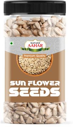 Nature Aahar Sunflower Seeds for Eating | High in Protein and Fibers Sunflower Seeds Sunflower Seeds