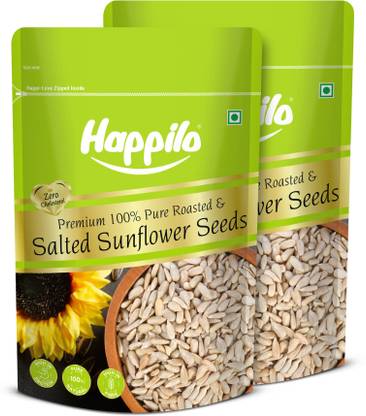Happilo Premium Roasted & Salted Sunflower Seeds for Eating without Shell Sunflower Seeds