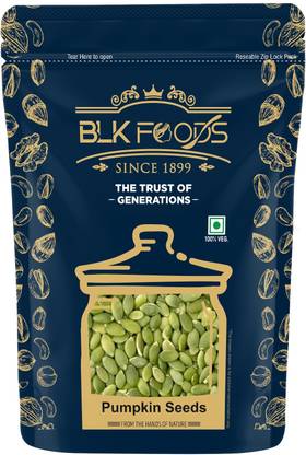 BLK FOODS 1Kg Pumpkin Seeds | Seeds for Eating | Diet Food Pumpkin Seeds