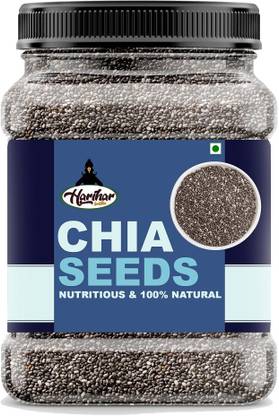 HARIHARKRIDHA Chia Seeds 500g Jar Healthy food for eating diet snacks for weight loss. Chia Seeds