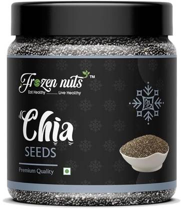 Frozen nuts Natural and Healthy Chia Seeds | Rich in Calcium, Protein & Fiber, Omega 3 Chia Seeds