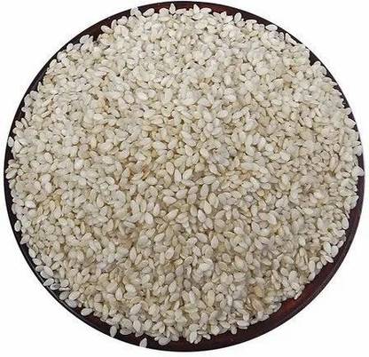 GROCERYONTHEGO Hulled White Sesame Seed/Nylon White Till,100g Nylon Til