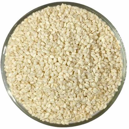 Dry Fruit Hub Nylon sesame seeds 1Kg Sesame Seeds Without Skin ,Hulled White Sesame Seeds