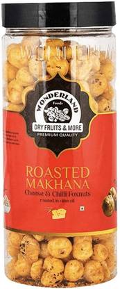 WONDERLAND Makhana Premium Cheese & Chilli Foxnuts Phool Makhana