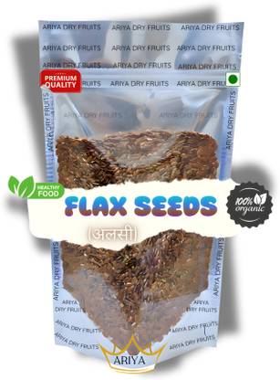 Ariya Organic Flax Seeds | Alsi Seeds | Avise Ginjalu | Tisi Seeds Brown Flax Seeds