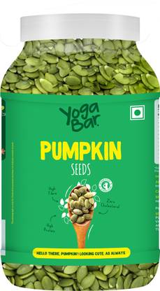Yogabar Premium Pumpkin Seeds Jar Loaded with Fiber and Protein Rich Superfood Pumpkin Seeds