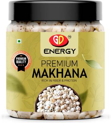 Gd Energy Phool Makhana 100g | Premium Fox Nuts | Roasted Healthy Snack | Gluten-Free Lotus Seeds(Makhana)