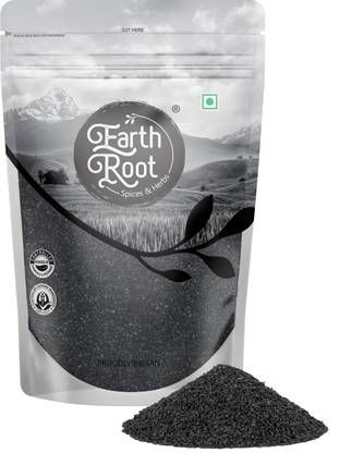 EARTHROOT Fresh and Natural Black Sesame Seeds | Kaale Til | Tal | Rich in Phytosterols | Black Sesame Seeds